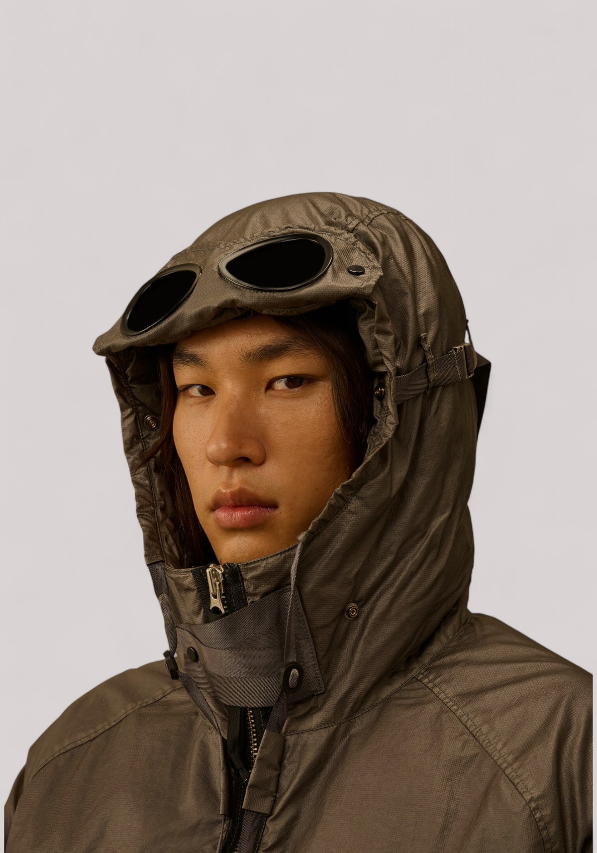 GIACCONE UOMO GOGGLE JACKET IVY GREEN