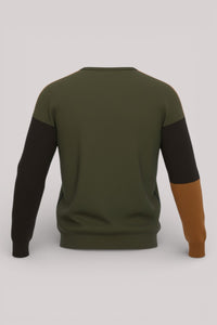 MAGLIA UOMO IN MISTO LANA FANTASIA NERO - Linassi