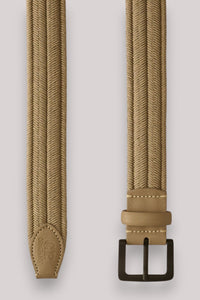 CINTURA UOMO IN COTONE CEMENT - Linassi
