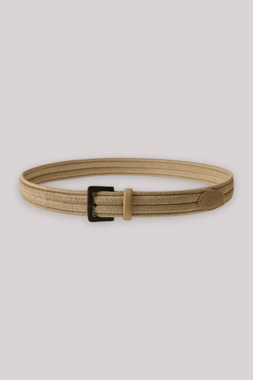 CINTURA UOMO IN COTONE CEMENT - Linassi
