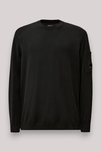MAGLIA UOMO IN CREPE TOTAL ECLIPSE - Linassi