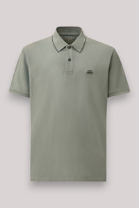 POLO UOMO IN PIQUET STRETCH SILVER BLUE - Linassi