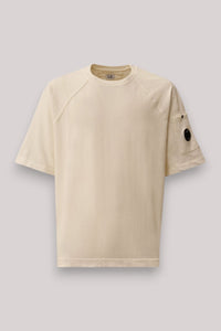 T-SHIRT UOMO IN FELPA GAUZE WHITE - Linassi
