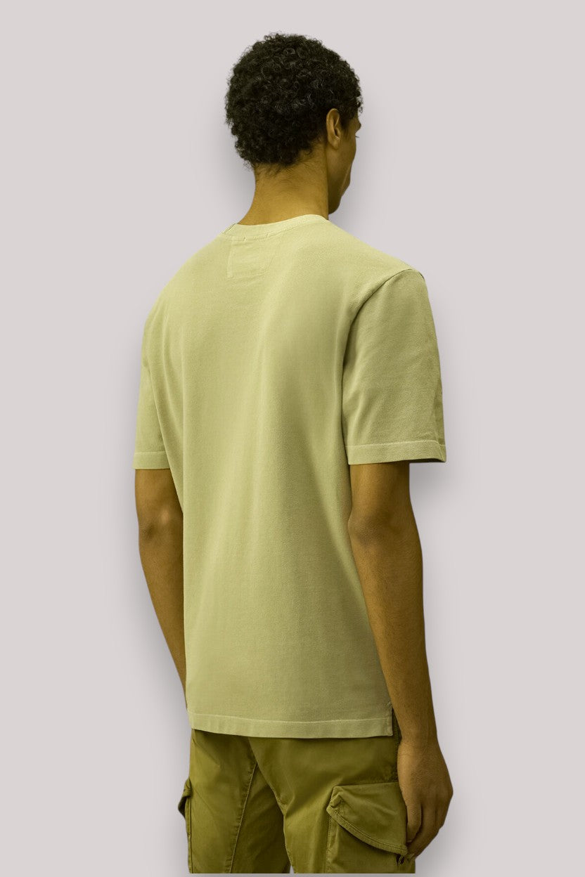 T-SHIRT UOMO PIQUET MOSS GRAY - Linassi