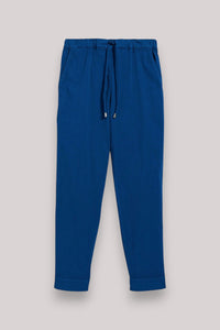 PANTALONE DONNA TERRENO BLU
