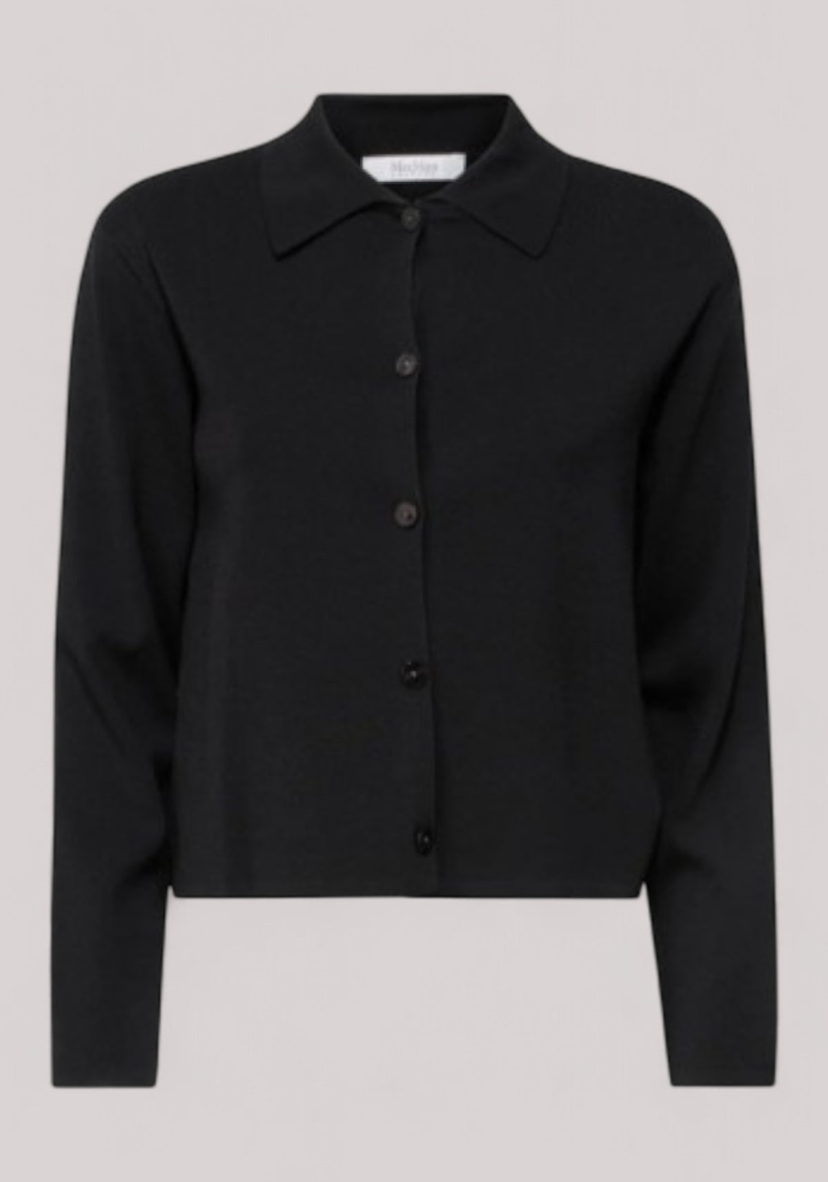 TOP DONNA BOXY NERO - Linassi