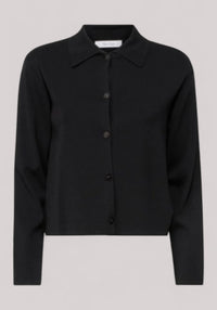 TOP DONNA BOXY NERO - Linassi