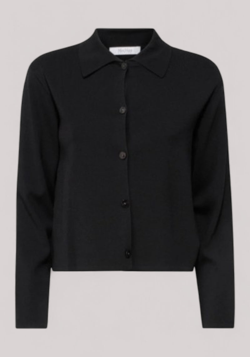 TOP DONNA BOXY NERO - Linassi