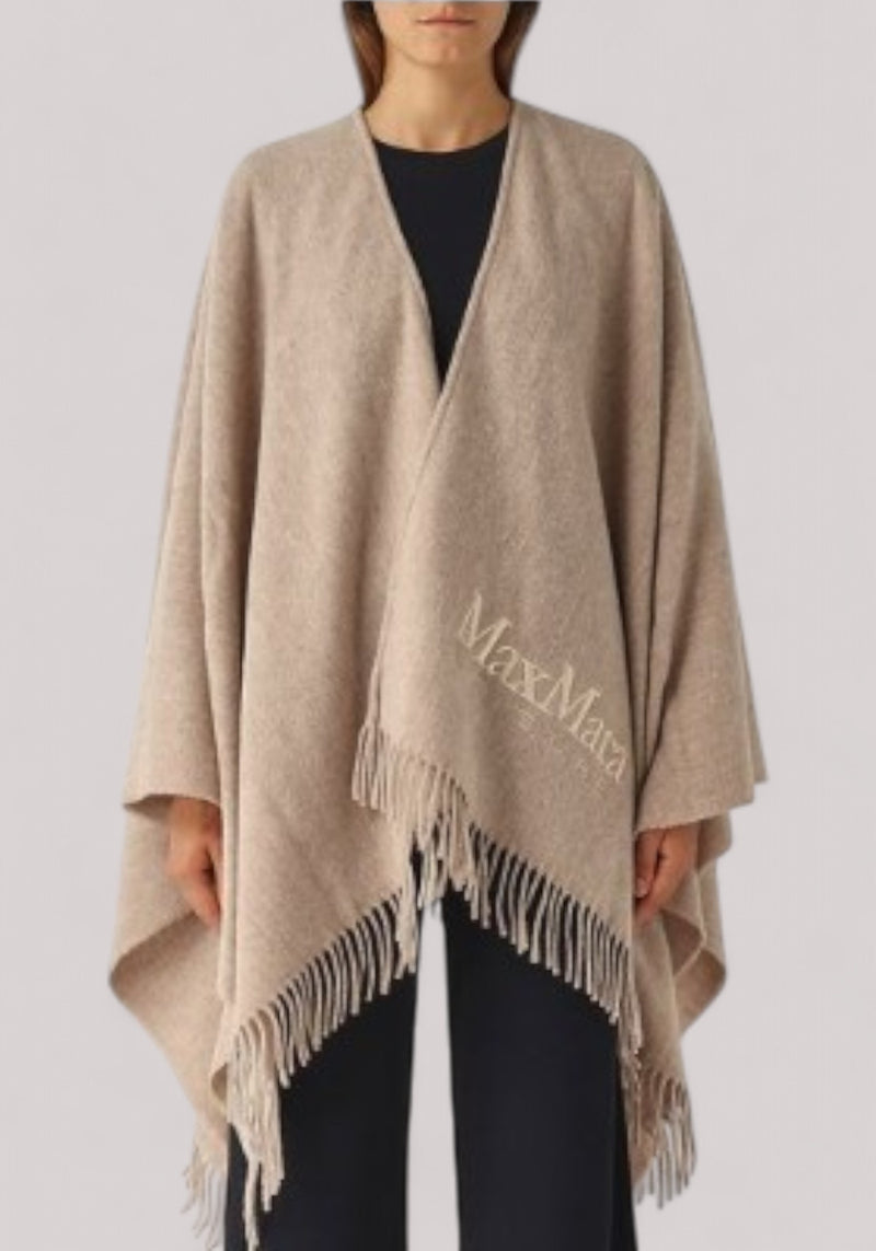 MANTELLA DONNA MISTO LANA NOCCIOLA --- (non c'è foto capo singolo) - Linassi