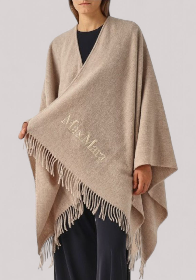 MANTELLA DONNA MISTO LANA NOCCIOLA --- (non c'è foto capo singolo) - Linassi