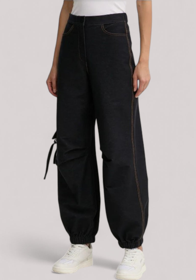 PANTALONE DONNA JEANS ELASTICIZZATO BLU --- (non c'è la foto capo singolo) - Linassi