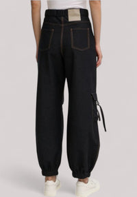 PANTALONE DONNA JEANS ELASTICIZZATO BLU --- (non c'è la foto capo singolo) - Linassi