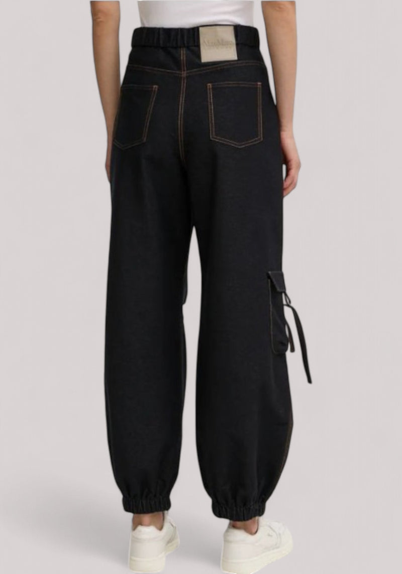 PANTALONE DONNA JEANS ELASTICIZZATO BLU --- (non c'è la foto capo singolo) - Linassi