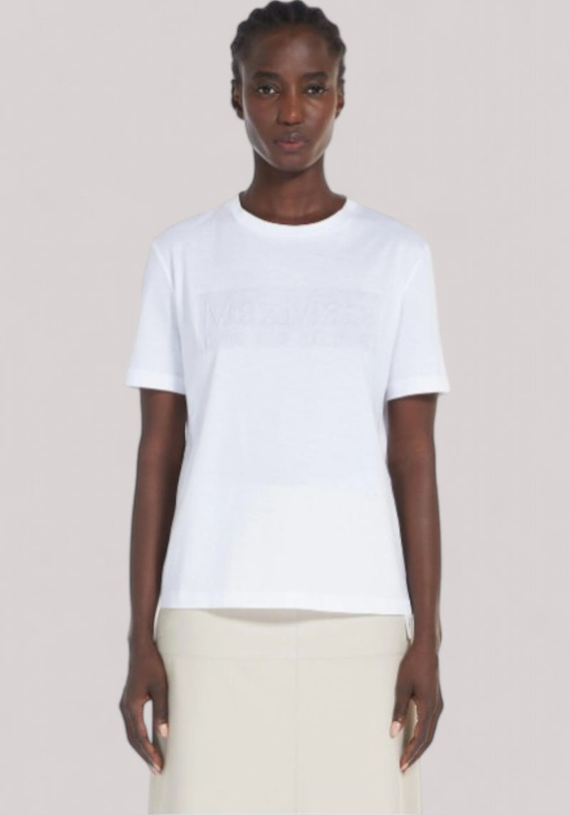 T-SHIRT DONNA BIANCO OTTICO