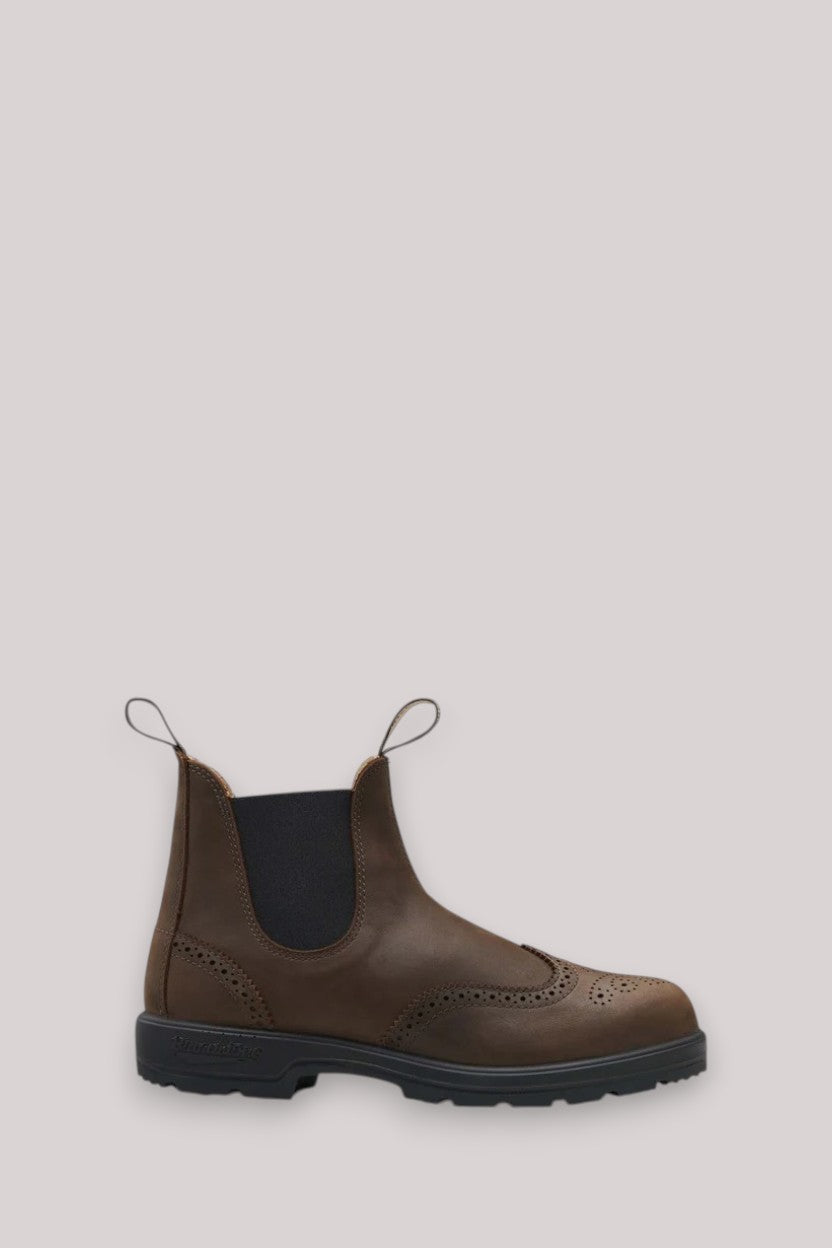 SCARPE UOMO ANTIQUE BROWN BROGUE