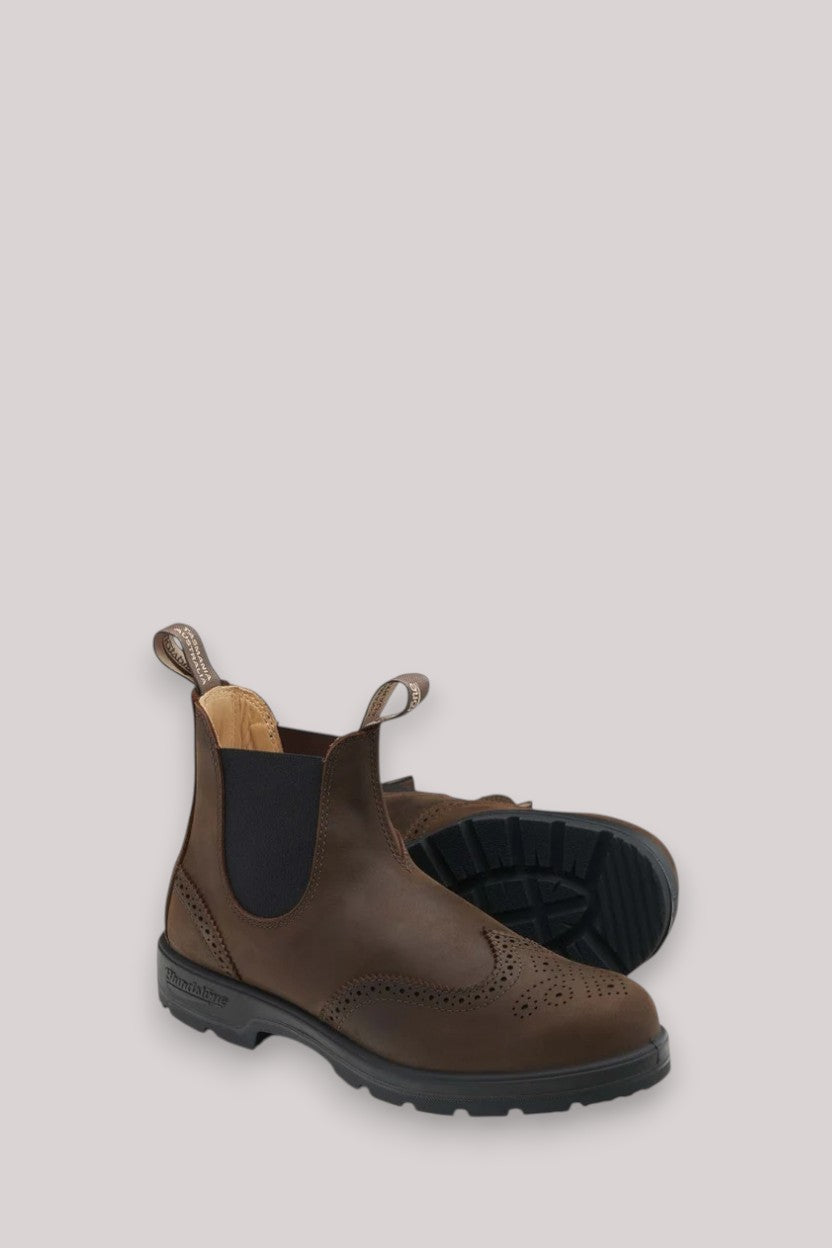 SCARPE UOMO ANTIQUE BROWN BROGUE