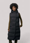 GILET DONNA IN PIUMA STACEY NERO