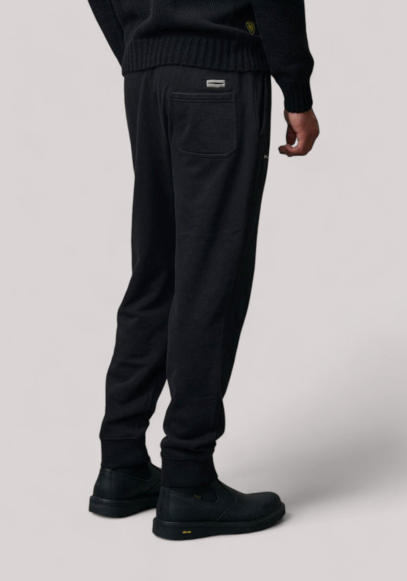 PANTALONE UOMO FELPA NERO