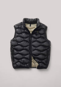 GILET UOMO IMBOTTITO OVATTA NERO