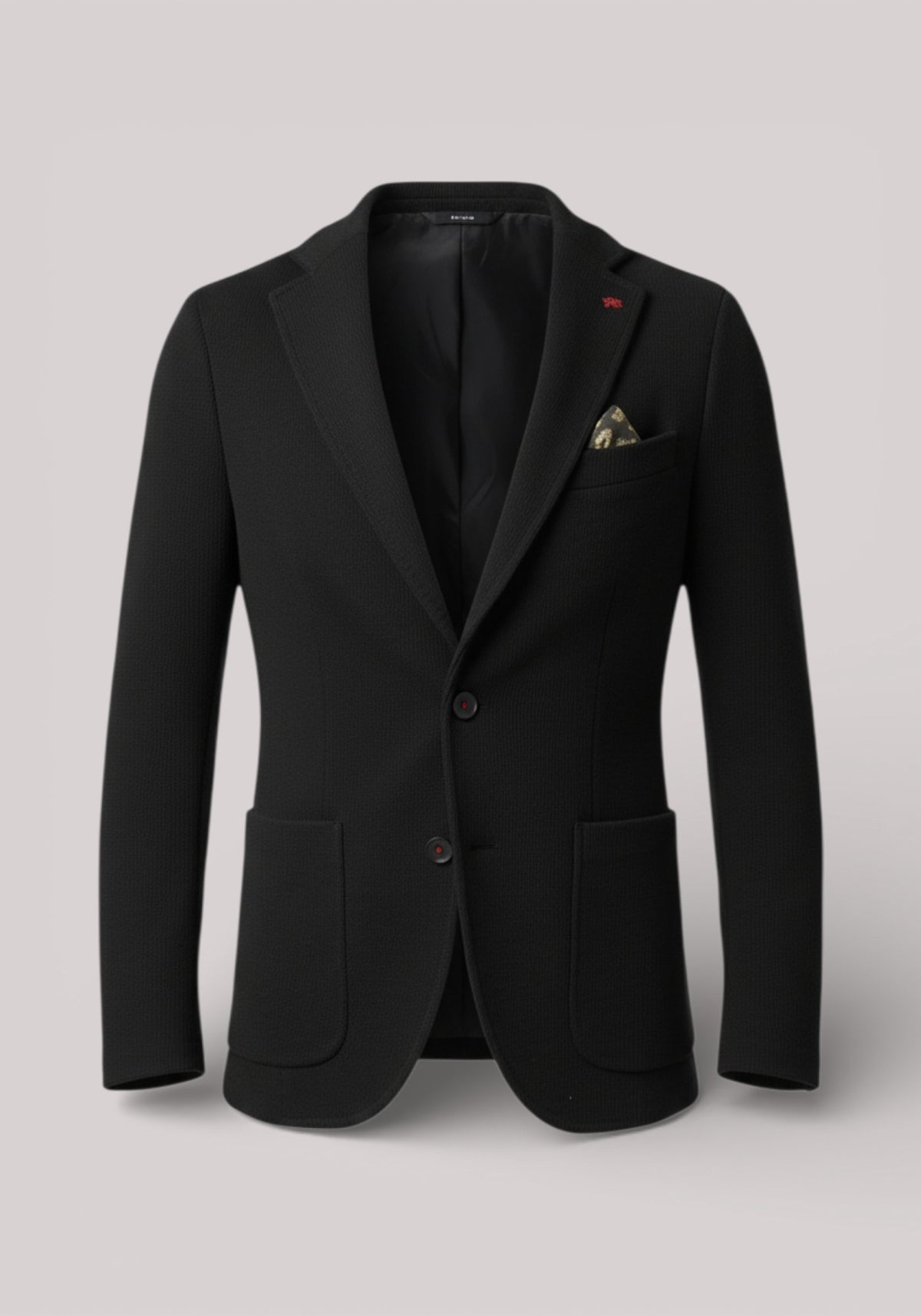GIACCA UOMO SLIM FIT IN MISTO COTONE BLU - Linassi