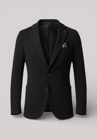 GIACCA UOMO SLIM FIT IN MISTO COTONE BLU - Linassi