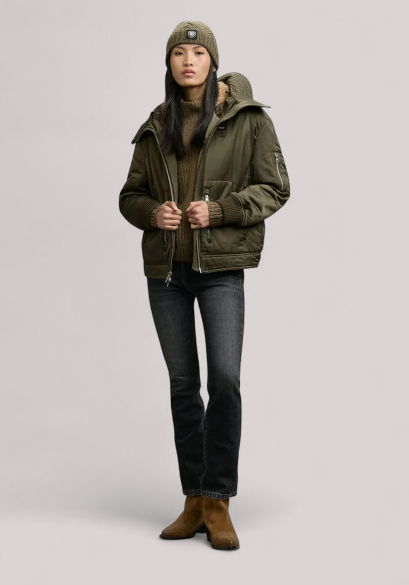 GIUBBINO DONNA NEAREN VERDE BOSCO