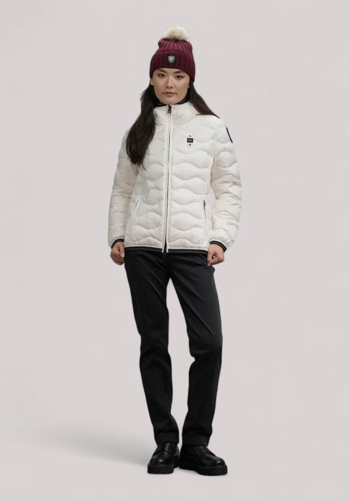 GIUBBINO DONNA CAMELIA BIANCO OTTICO