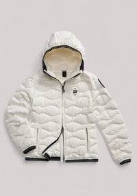 GIUBBINO DONNA CAMELIA BIANCO OTTICO