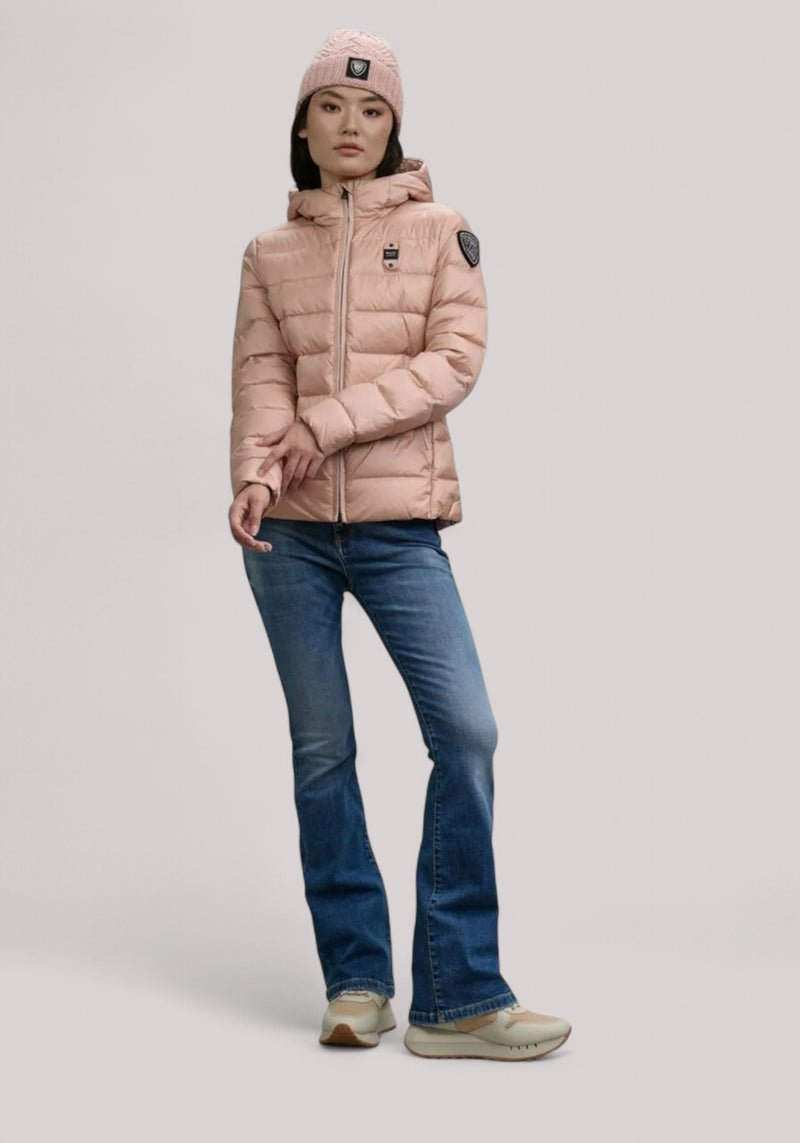 GIUBBINO DONNA SLIMFIT CHARME ROSA PALLIDO