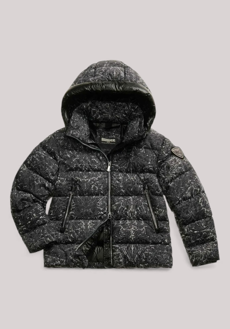 GIUBBINO DONNA IN PIUMA CARMEL NERO - 25WBLDC03347 007358 999