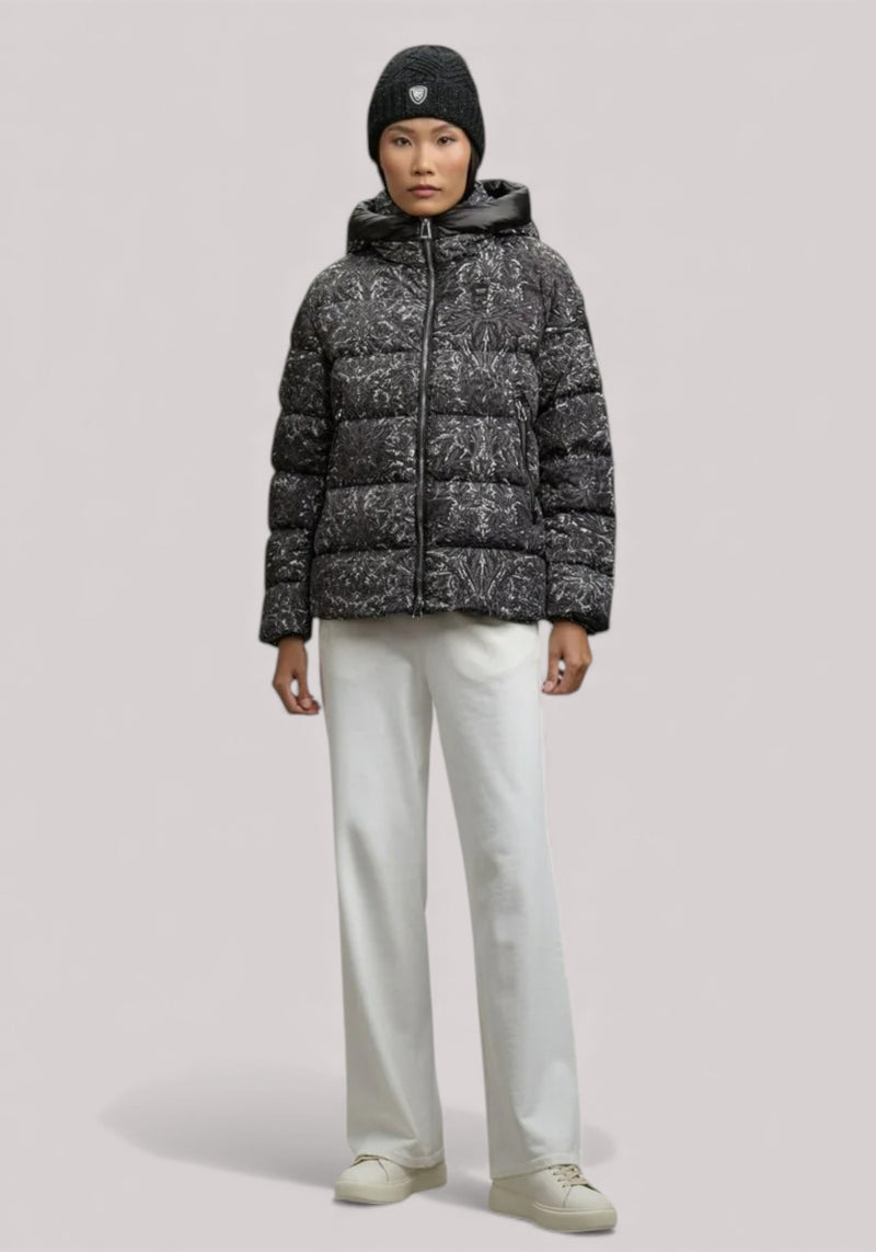 GIUBBINO DONNA IN PIUMA CARMEL NERO - 25WBLDC03347 007358 999