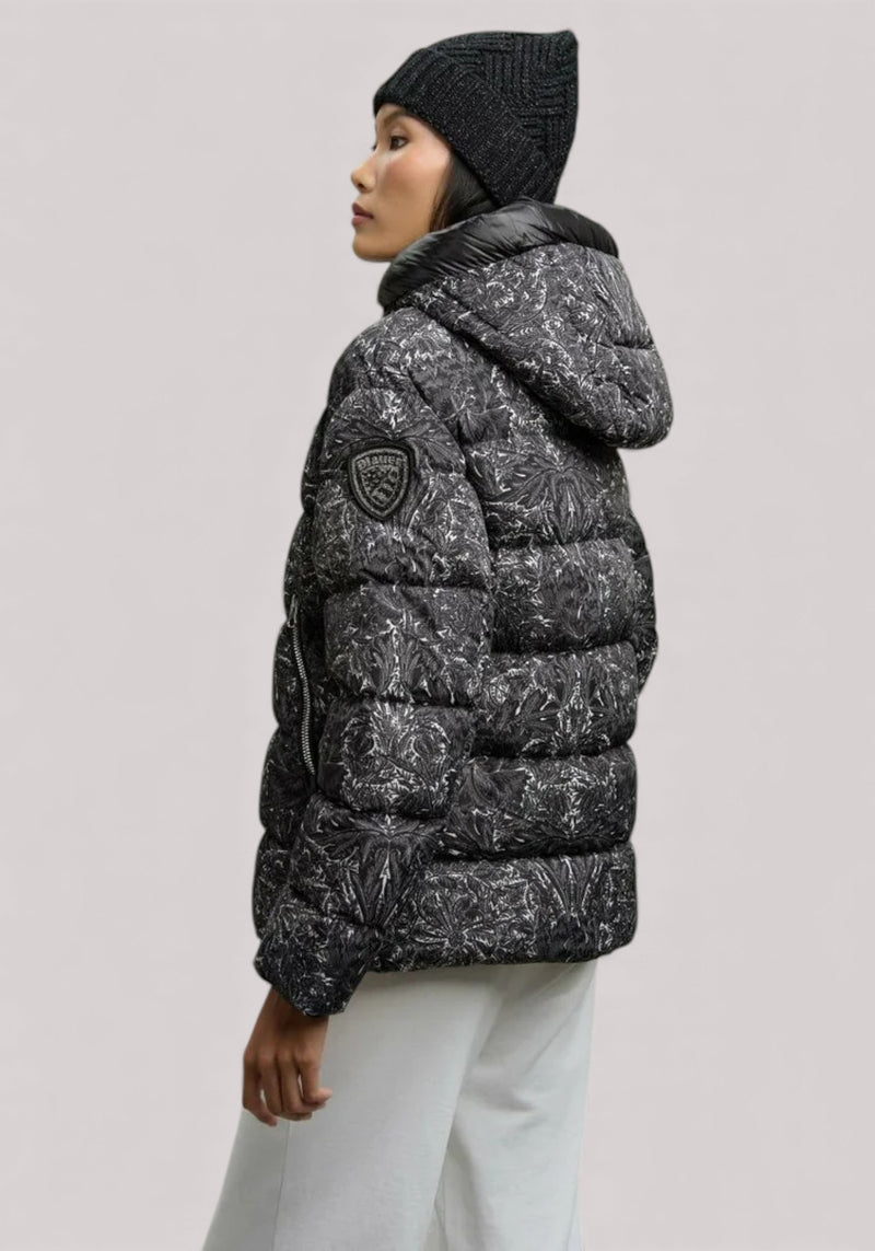 GIUBBINO DONNA IN PIUMA CARMEL NERO - 25WBLDC03347 007358 999