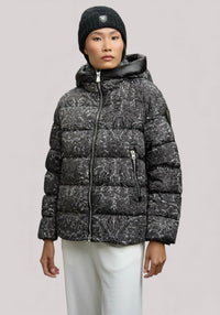 GIUBBINO DONNA IN PIUMA CARMEL NERO - 25WBLDC03347 007358 999