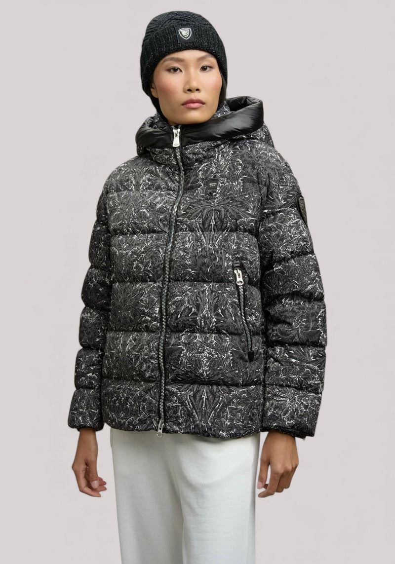 GIUBBINO DONNA IN PIUMA CARMEL NERO - 25WBLDC03347 007358 999