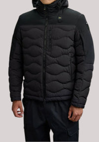 GIUBBINO UOMO AD ONDE OPACO NERO