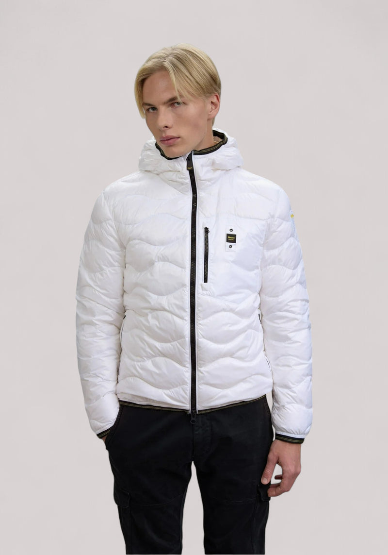 GIUBBINO UOMO WAVE BIANCO OTTICO
