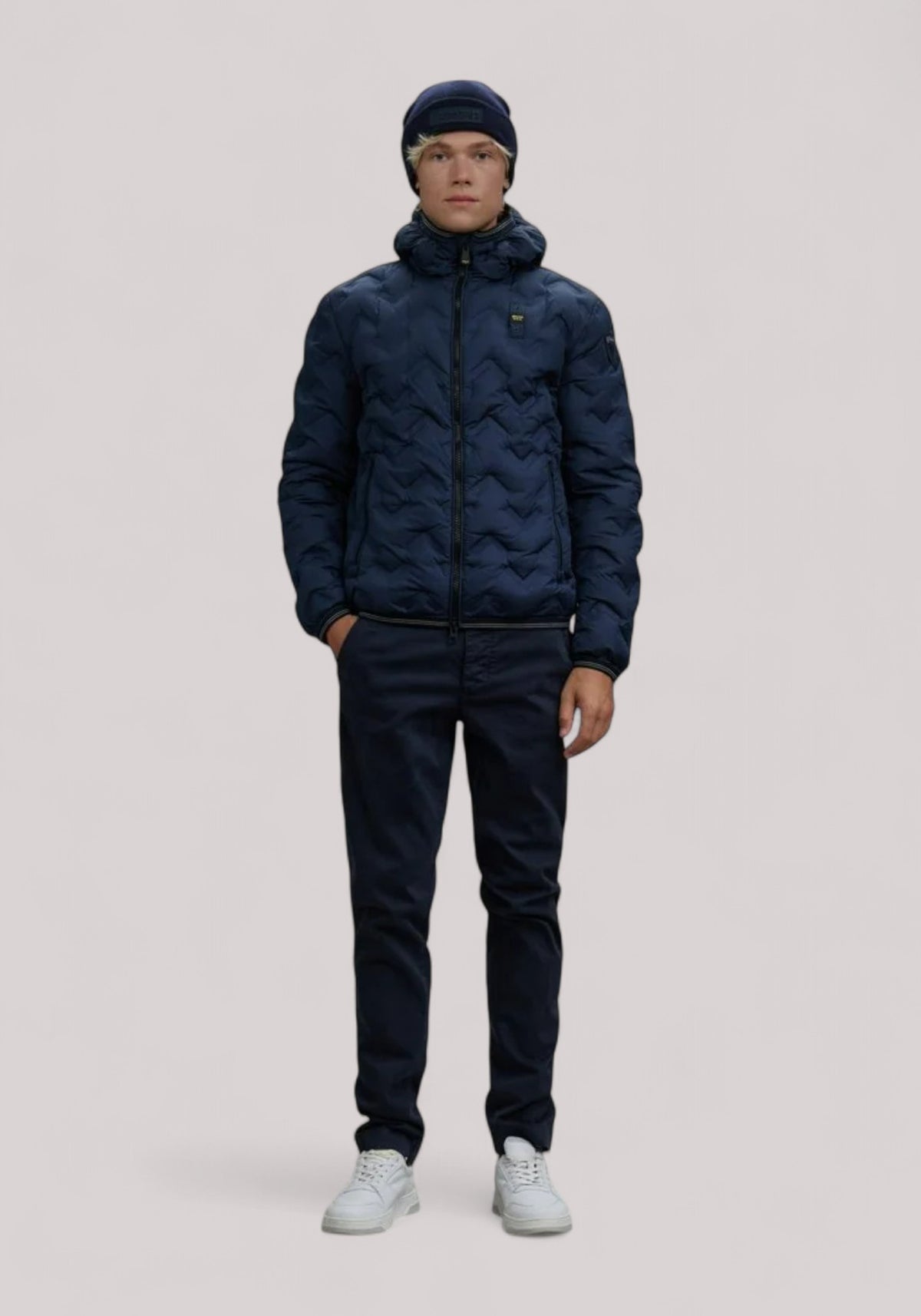 GIUBBINO UOMO PIERY BLU