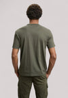 T-SHIRT UOMO FLOCK DOWNEY VERDE BOSCO - Linassi