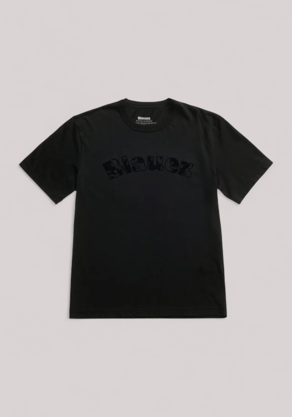 T-SHIRT UOMO FLOCK DOWNEY NERO - Linassi