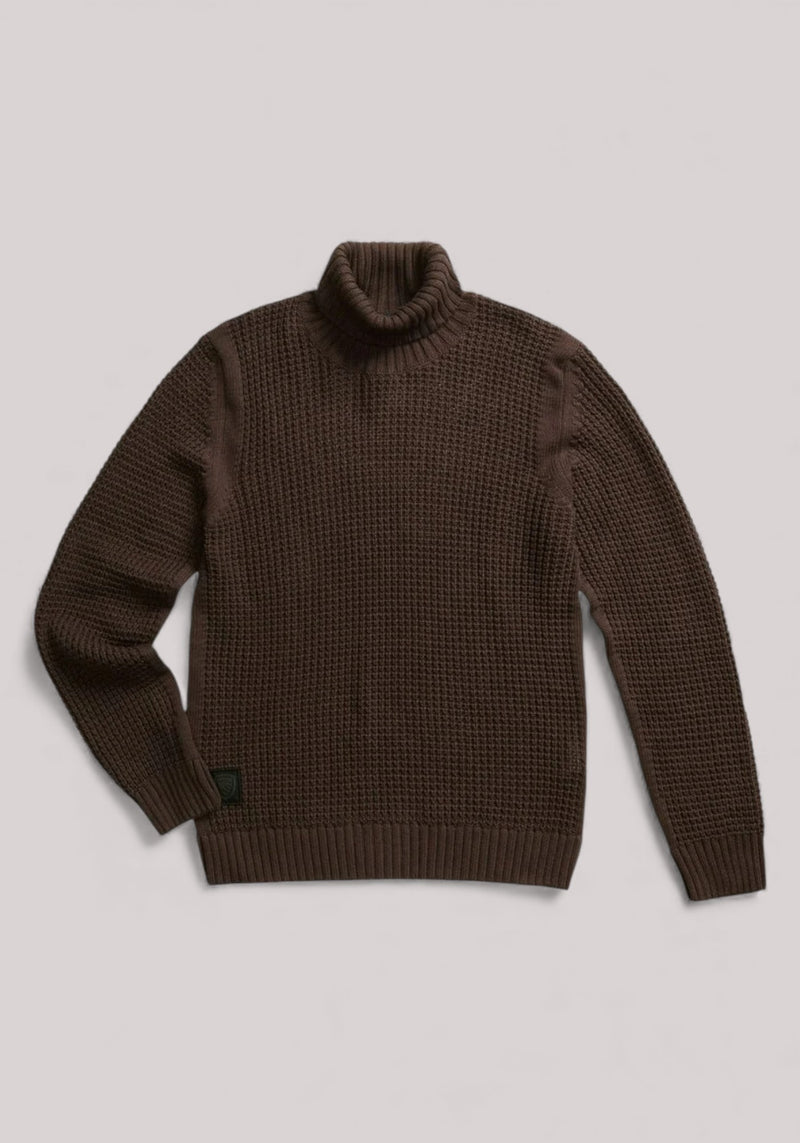 MAGLIA UOMO TROTTER NERO OLIVA