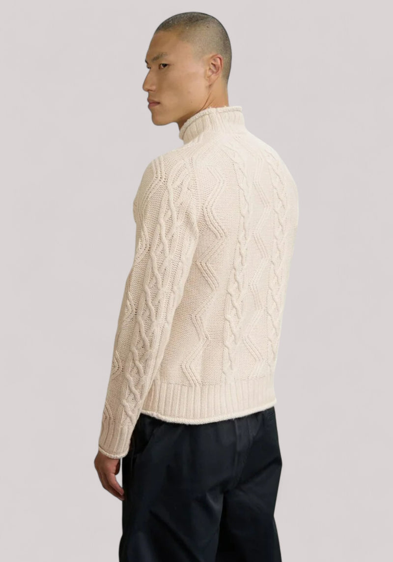 MAGLIA UOMO A TRECCE MENDELL LUPO ARTICO