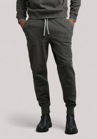 PANTALONE UOMO IN FELPA WALK GRIGIO ANTRACITE - Linassi