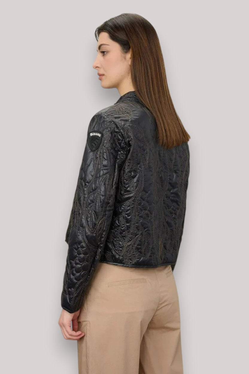 GIUBBINO DONNA MARIPOSA NERO - Linassi