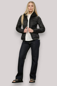 GIUBBINO DONNA CAMELIA NERO - Linassi