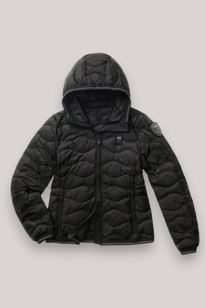 GIUBBINO DONNA CAMELIA NERO - Linassi