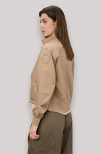 GIUBBINO DONNA CARNEYED BEIGE NATURALE - Linassi