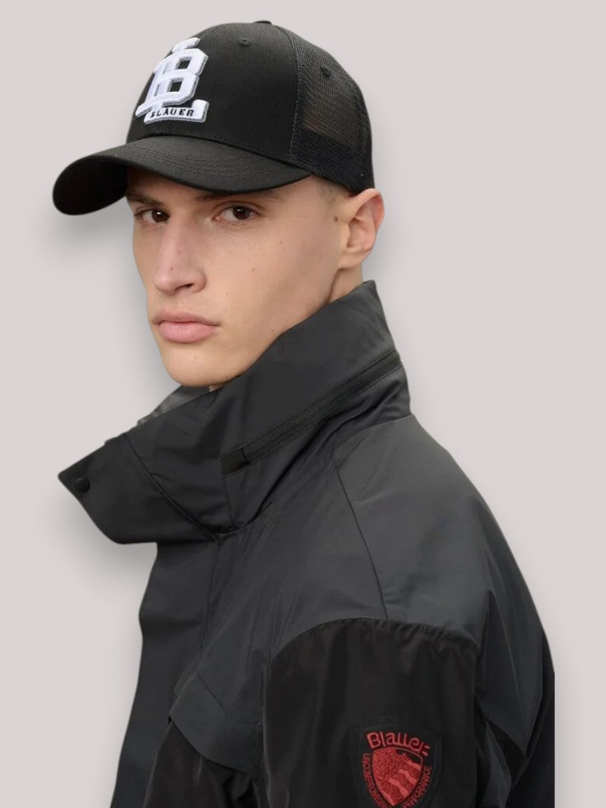 BERRETTO UOMO MERTON NERO - Linassi