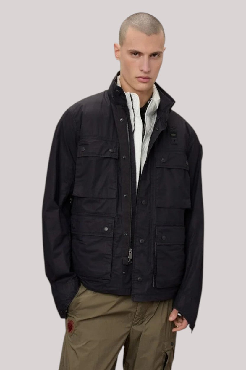 GIUBBINO UOMO LEMAN BLU SCURO - Linassi