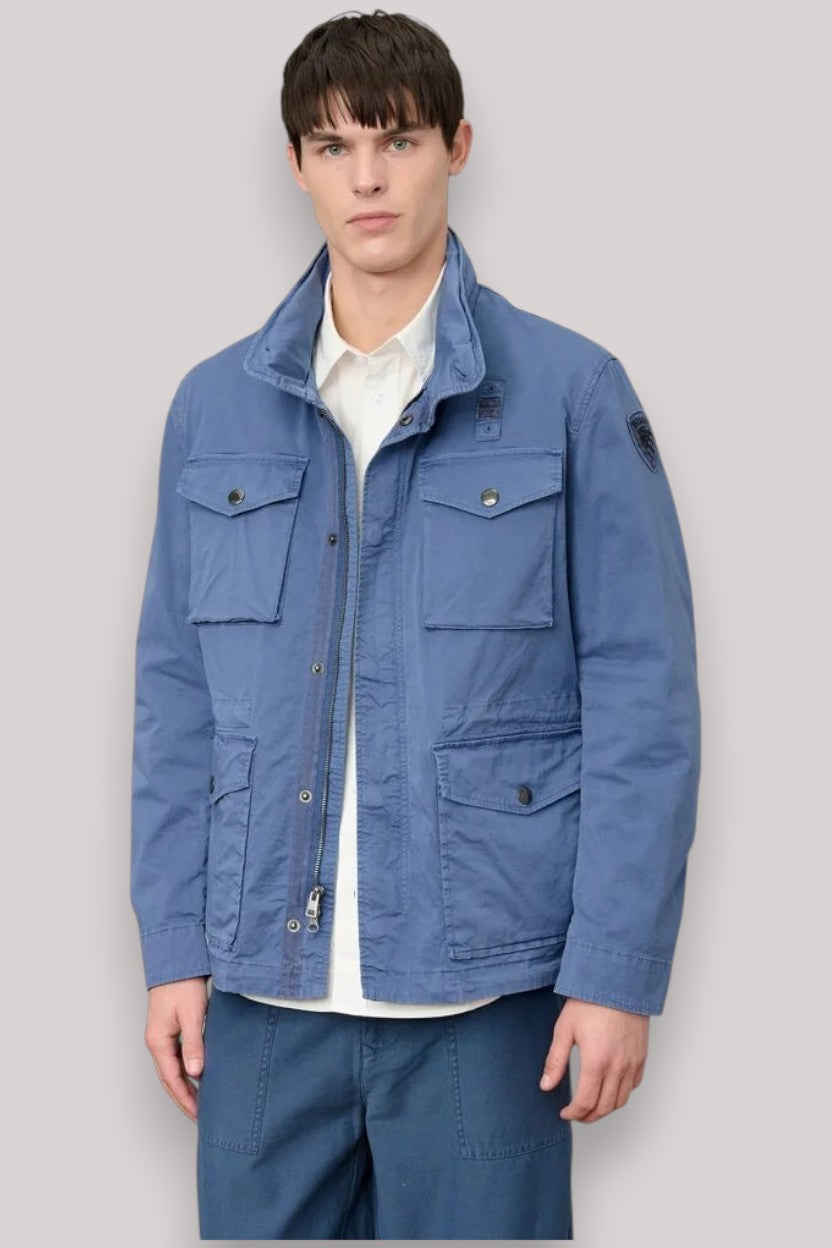 GIUBBINO UOMO ASHMONT BLU INDIGO - Linassi