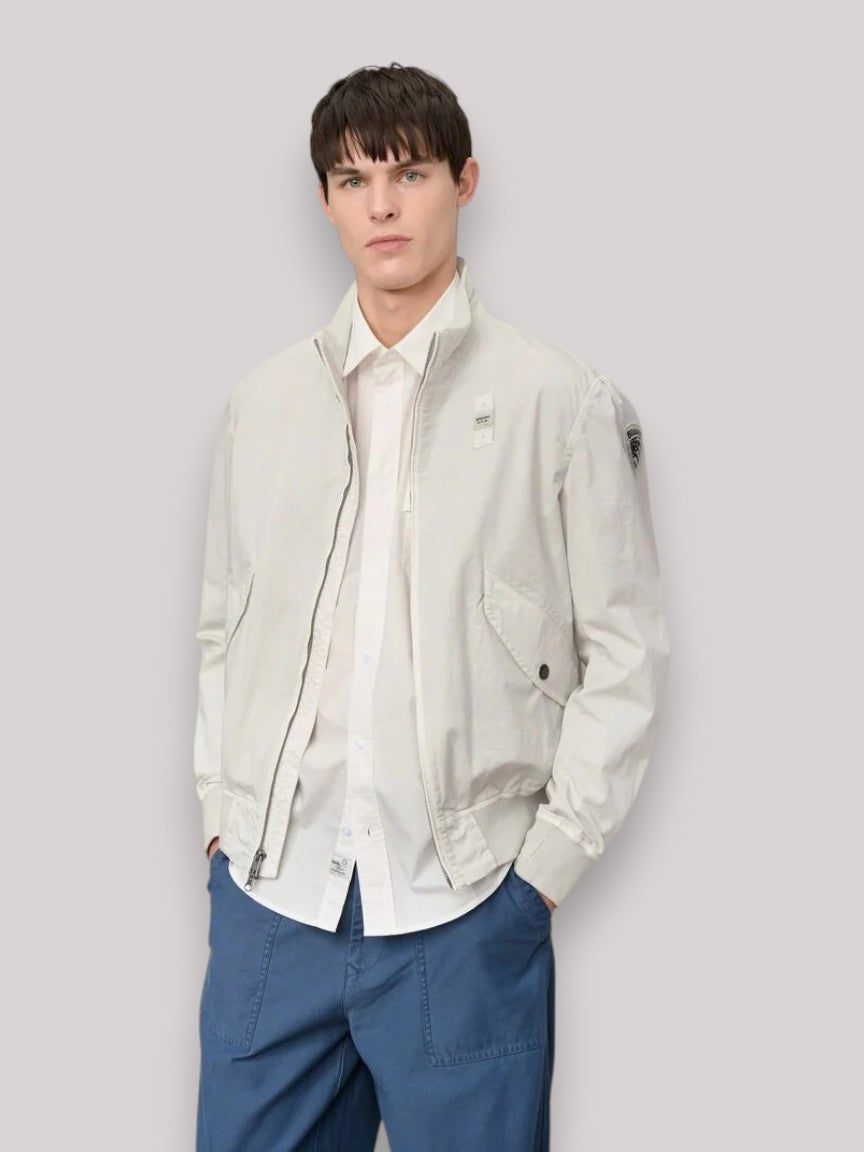 GIUBBINO UOMO BADGER DYED GRIGIO - Linassi